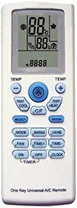 AC Remote Control For Carrier, Trane, Toshiba, Sanyo, Mitsubishi, Fujitsu, Hitachi, Haier, LG, York, Midea, Panasonic, Sharp, Samsung, Kelon, Hyundai, Gree, Funai, Daikin, Rowa, Goldstar, Daewoo