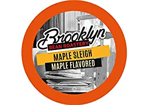 Brooklyn Beans Maple Sleigh Coffee Pods, Compatible with 2.0 K-Cup Brewers, 40 Count
