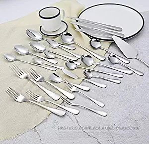 6-piece Sterling Quality Stainless Steel spoon, Fork,Dinner knife Suit