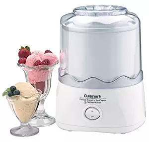 Cuisinart ICE-20 Automatic 1-1/2-Quart Ice Cream Maker, White