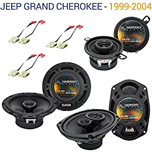 Fits Jeep Grand Cherokee 1999-2004 OEM Speaker Replacement Harmony Upgrade Package