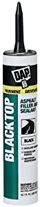DAP 27065 Blacktop Asphalt Low Voc Slnt Raw Building Materia, 10.1 oz, Black