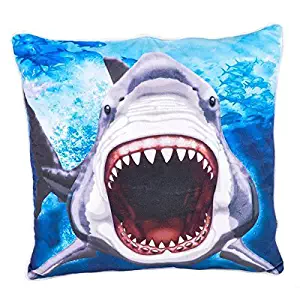 Adventure Planet Shark Plush Pillow