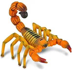 CollectA Insects Yellow Fat-Tailed Scorpion Toy Figure - Authentic Hand Painted Model