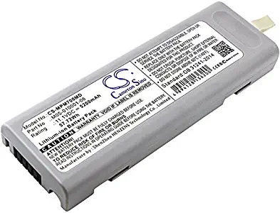 Replacement Battery for ge Dash 3000 Patient Monitor Dash 4000 Patient Monitor Dash 5000 Patient Monitor 0146-00-0069 (5200mAh)