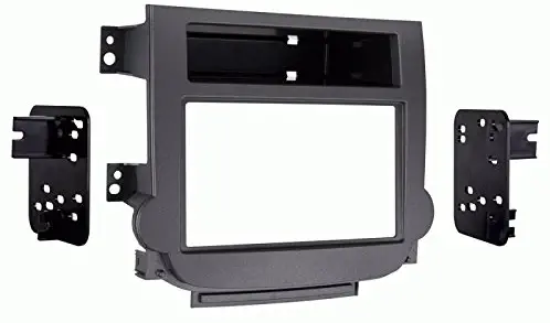 Carxtc Double Din Install Car Stereo Dash Kit for a Aftermarket Radio Fits 2013-2015 Chevy Malibu W/Manual Climate Control Trim Bezel is Painted to Match Factory Color and Finish