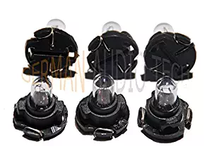 (6) SAAB LIGHT BULBS LAMPS for 900 93 95 SID1 SID2 SIU ACC CLIMATE CONTROL DASH INSTRUMENT PANEL - BRAND NEW!