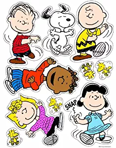 Eureka Peanuts Classic Characters Clings