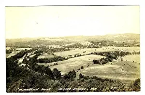 Inspiration Point Real Photo Postcard Eureka Springs Arkansas