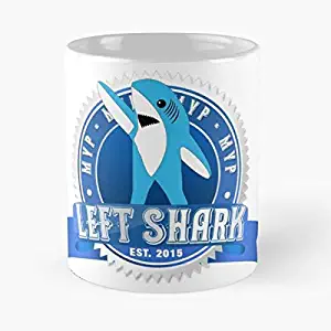 Left Shark Mvp - Super Bowl Halftime 2015 Classic Mug The Funny Coffee Mugs For Halloween, Holiday, Christmas Party Decoration 11 Ounce White-atacado.