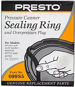 Presto 09985 Pressure Cooker Sealing Ring,Black