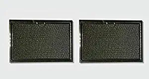 Air Filter Factory 2 Pack Compatible Replacement For Frigidaire 5304509444 Aluminum Mesh Microwave Oven Grease Filters