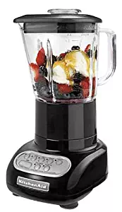 KitchenAid 5-Speed Blender with Glass Blender Jar, Onyx Black