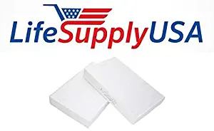 LifeSupplyUSA 2 Pack True HEPA Replacement Filter Compatible with Honeywell HRF-R2 fits Models HPA-090 Series, HPA-100 Series, HPA200 Series, HPA300 Series