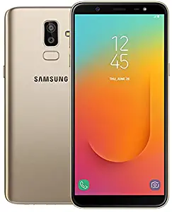 Samsung Galaxy J8 (32GB) J810M/DS - 6.0" 18:9 Infintiy Display, 4G LTE Dual SIM Unlocked Phone with Face Unlock, Dual Camera's, Finger Print Sensor (Gold)