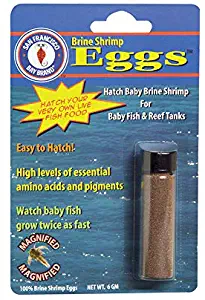 San Francisco Bay Brand Brine Shrimp Eggs 0.2-Ounces (6 Grams) Vial