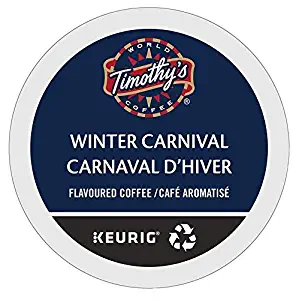 TIMOTHY'S WINTER CARNIVAL K CUP COFFEE 96 COUNT