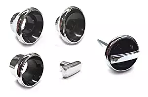 The Parts Place Chevrolet Chevelle El Camino Impala Dash Knob Bezel Set - 5 Pieces