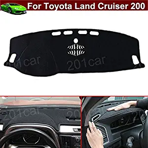 New 1pcs Non-slip Design Dash Covers Dashboard Cover Sun Visor Cover DashMat Dash Mat Dash Carpet Custom Fit for Toyota Land Cruiser 200 Series 2009 2010 2011 2012 2013 2014 2015 2016 2017 2018 2019