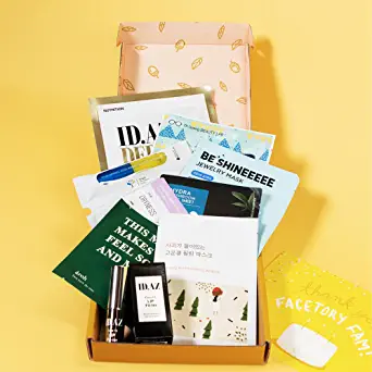 FaceTory - Handpicked Korean Sheet Masks Subscription Box: 7 Lux