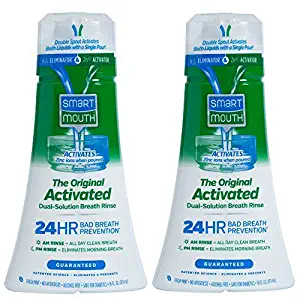 Smart Mouth Mouthwash, Fresh Mint - 16 oz - 2 pk