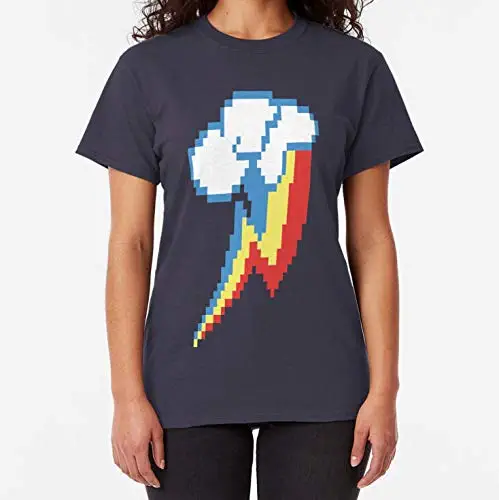 NuocLoTee 8Bit Rainbow Dash Cutie Mark Classic TShirt Unisex T-Shirt, Hoodie, Sweatshirt, Tank Tops, Gift For Men Women