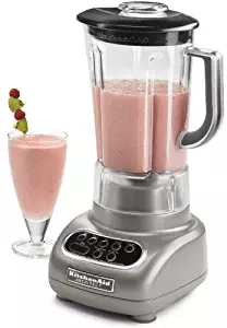 KitchenAid Refurbished 5 speed Blender Cocoa - Silver (Certified Refurbished)