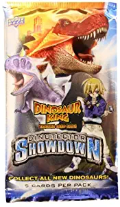 Upper Deck Dinosaur King Trading Card Game Series 5 Dinotector Showdown Booster Pack