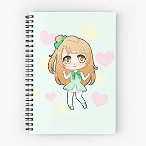 Sif Project Kawaii Anime Love Dash Manga Live School Idol Start Lovelive Cute School Five Star Spiral Notebook With Durable Print