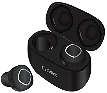 PRO Wireless V5 Bluetooth Earbuds for Garmin Dash Cam 10 Mini with Charging case for in Ear Headphones. (V5.0 Pro Black)