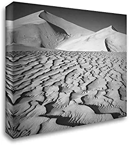 CA, Death Valley NP Eureka Sand Dunes 35x28 Gallery Wrapped Stretched Canvas Art by Flaherty, Dennis