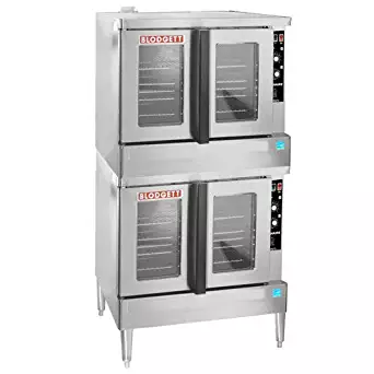 Blodgett ZEPH-200-G-ES DBL Zephaire Gas Convection Oven, Double-Deck