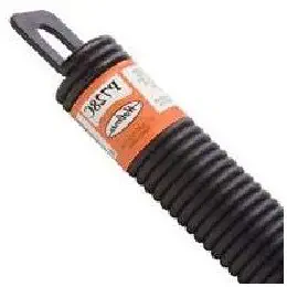 HOLMES SPRING P532C Holmes 1-Piece Replacement Extension Spring, 105-175 Lb, Coated, Black