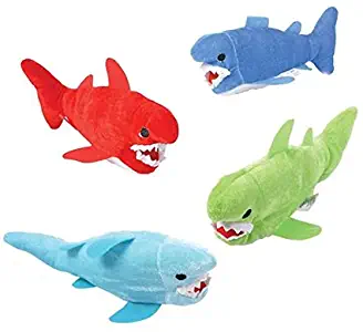 Funeez 10-Inch Plush Sharks Assortment Toy for Kids! Value Pack of 12