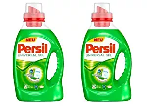 Persil Kraft Universal-Gel Liquid Laundry Detergent, 1.241 L, 2 Pack