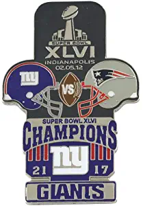 Pro Specialties Group Super Bowl XLVI (46) Oversized Commemorative Pin