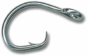 Mustad Classic 2 Extra Strong Kirbed Offset Point Duratin Circle Hook | Strong for Heavy Tuna | Fewer Deep Hooks for Catch and Release