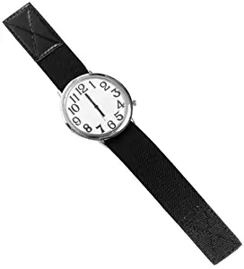 Dino Low Vision Unisex Watch with Fabric Stretch Band