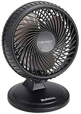 Holmes 506697 Holmes Lil Blizzard 12-Inch H 2 Speed Oscillating Portable Fan