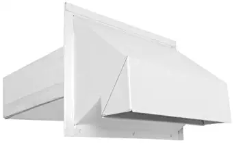 Imperial 3-1/4" x 10" R2 Premium Range Exhaust Hood, White, VT0500