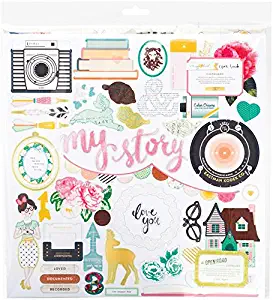 Crate Paper 683573 Maggie Holmes Open Book Chipboard