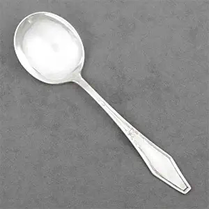 Jamestown by Holmes & Edwards, Silverplate Round Bowl Soup Spoon