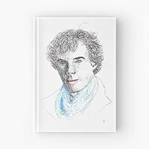 Benedict Movie Cinema Bbc Hollywood Cumberbatch Images Holmes Sherlock Hardcover Bound Sketch Notebook With Premium Thick PaperHardcover Bound Sketch Notebook With Premium Thick Paper