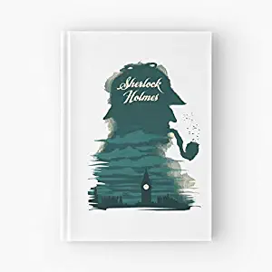 Film Arthur Movie Cinema Bbc Tv Conan Detective Doyle Series Holmes Sherlock Hardcover Bound Sketch Notebook With Premium Thick PaperHardcover Bound Sketch Notebook With Premium Thick Paper