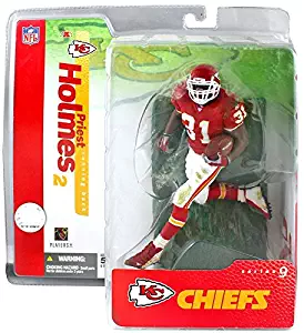 McFarlane Toys NFL Sports Picks Series 9 Action Figure Priest Holmes (Kansas City Chiefs) Red Jersey