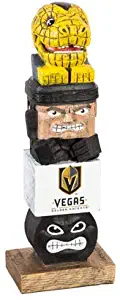 Evergreen NHL Vegas Golden Knights FigurineTiki Totem, Team Colors, One Size