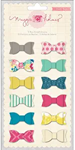 Crate Paper Maggie Holmes Scrapbooking Embellishment, Bows