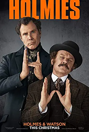 HOLMES & WATSON - 11.5"x17" Original Promo Movie Poster 2018 Will Ferrell John C. Reilly