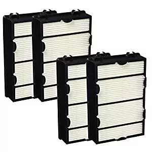 ECOMAID Replacement Holmes HAPF600D (B) Air Filters, 4packs for Holmes HAPF600, HAPF600D-U2 HEPA Air Allergy Filter True hepa Filter
