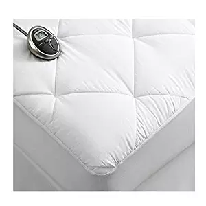 Sunbeam Premium Luxury Quilted Electric Heated Mattress Pad Full Size